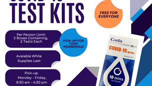 FREE Covid-19 Test Kits for At-Home Use Available