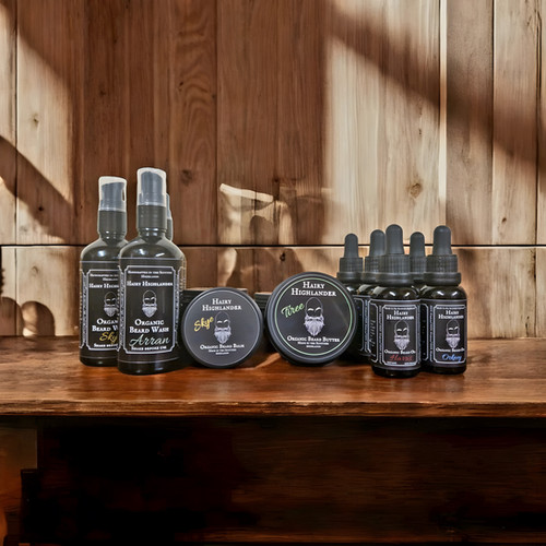 Build Your Own Mega Bundle Organic Beard Oil Balm Butter Wash Set