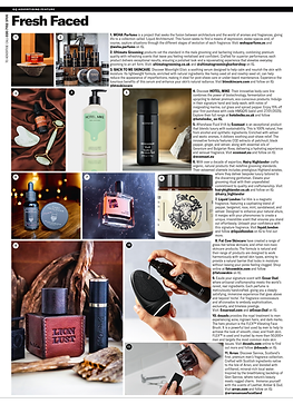 Hairy Highlander organic beard oil in biophotonic glass bottle – small-batch beard care from the Scottish Highlands
