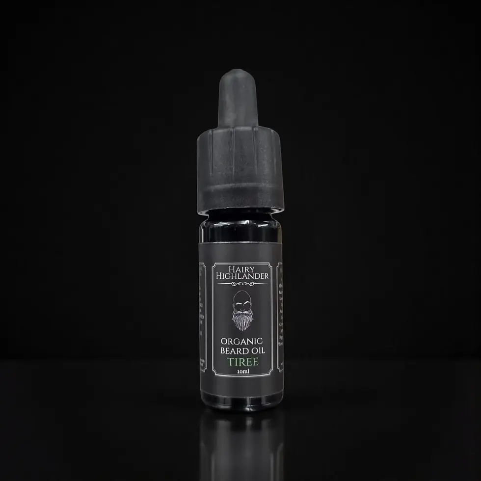Thumbnail: Hairy Highlander's Vetiver and Juniper organic and natural beard oil to condition and hydrate. Tiree 10ml