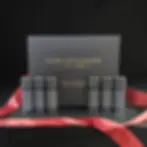 Organic Beard Oil Gift Set wrapped for Christmas - Natural Beard Oils to soften and condition