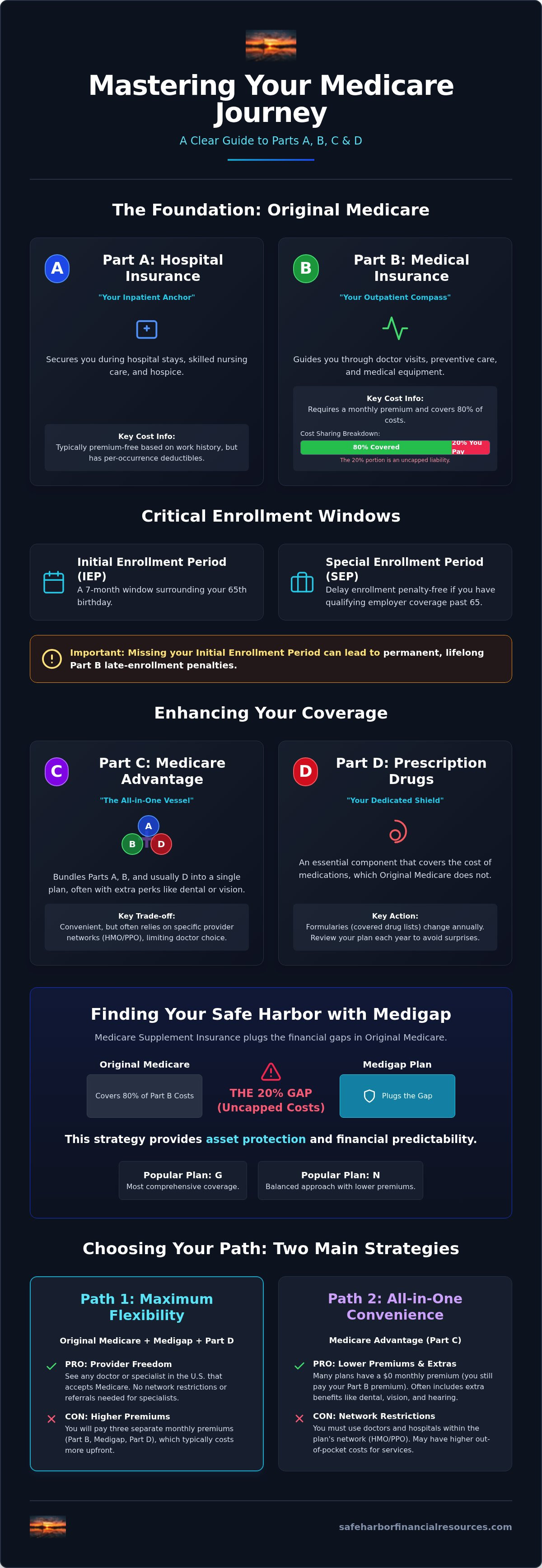 Medicare Parts A B C and D