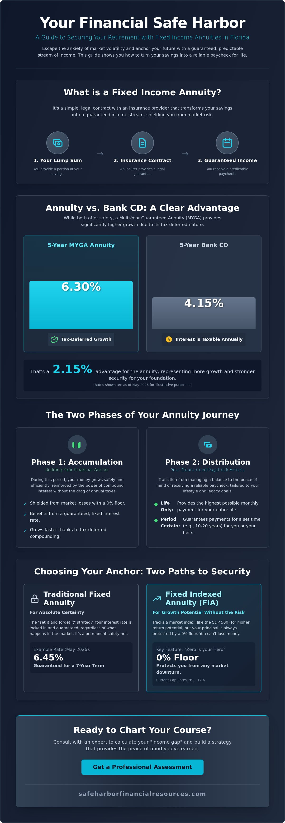 Fixed income annuity