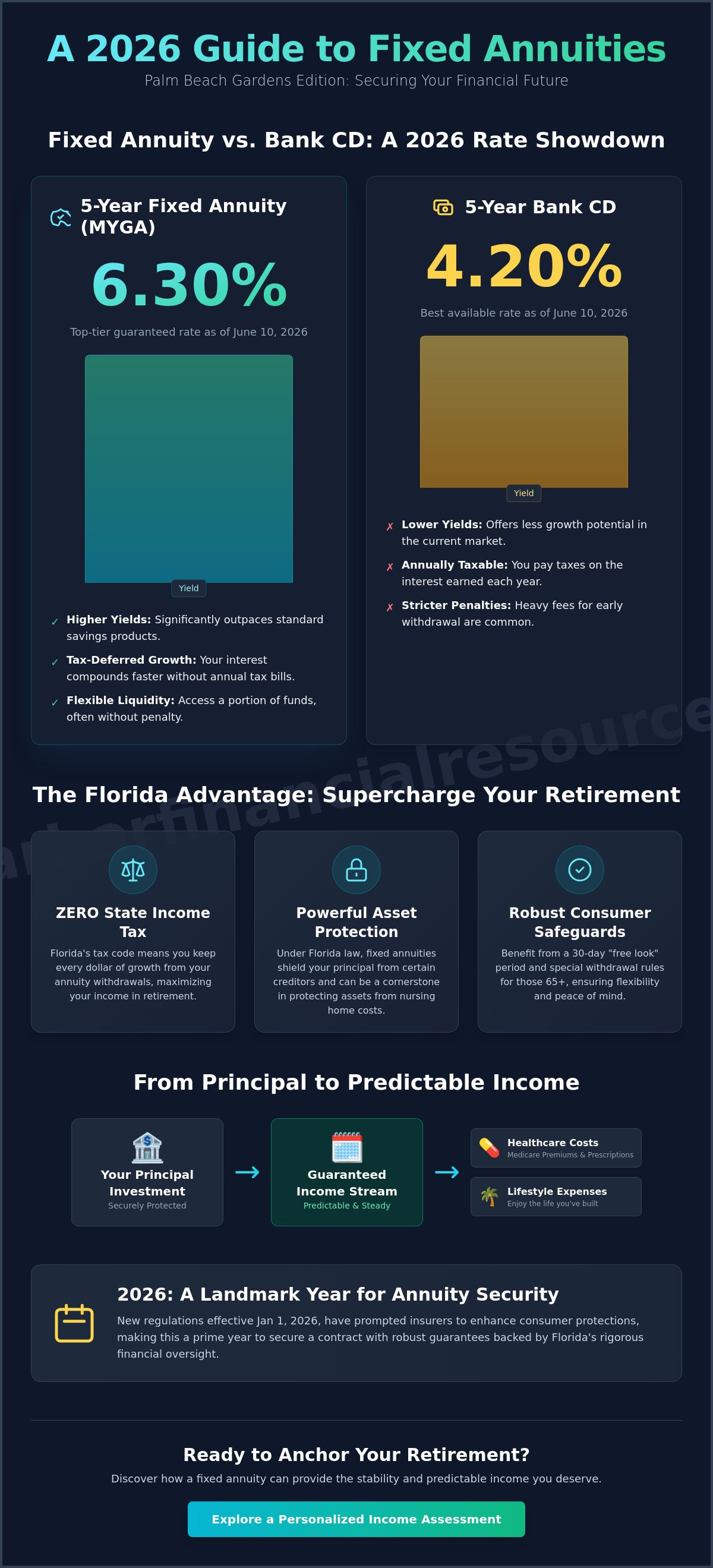 Fixed annuity rates Palm Beach Gardens 2026