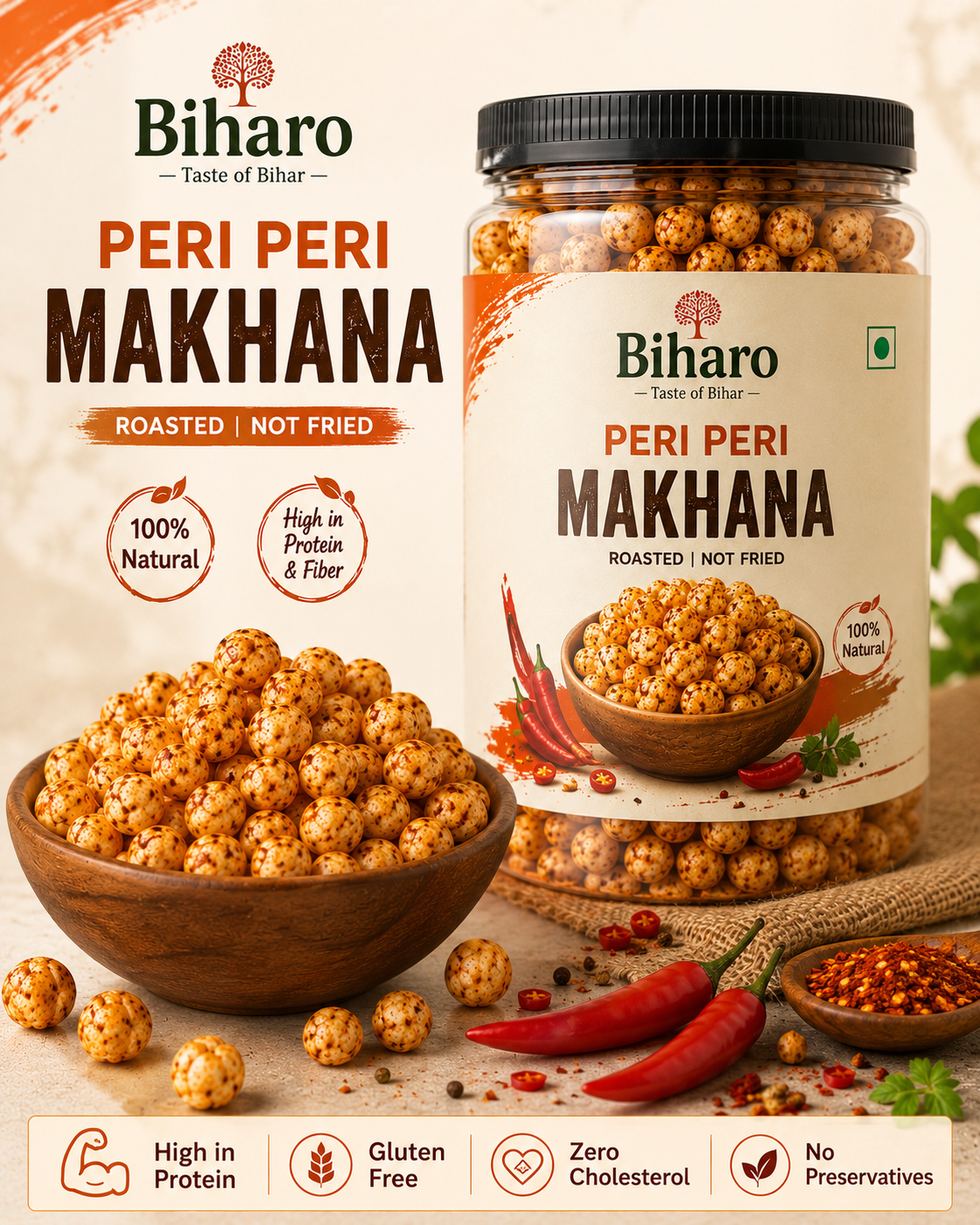 Peri Peri Makhana