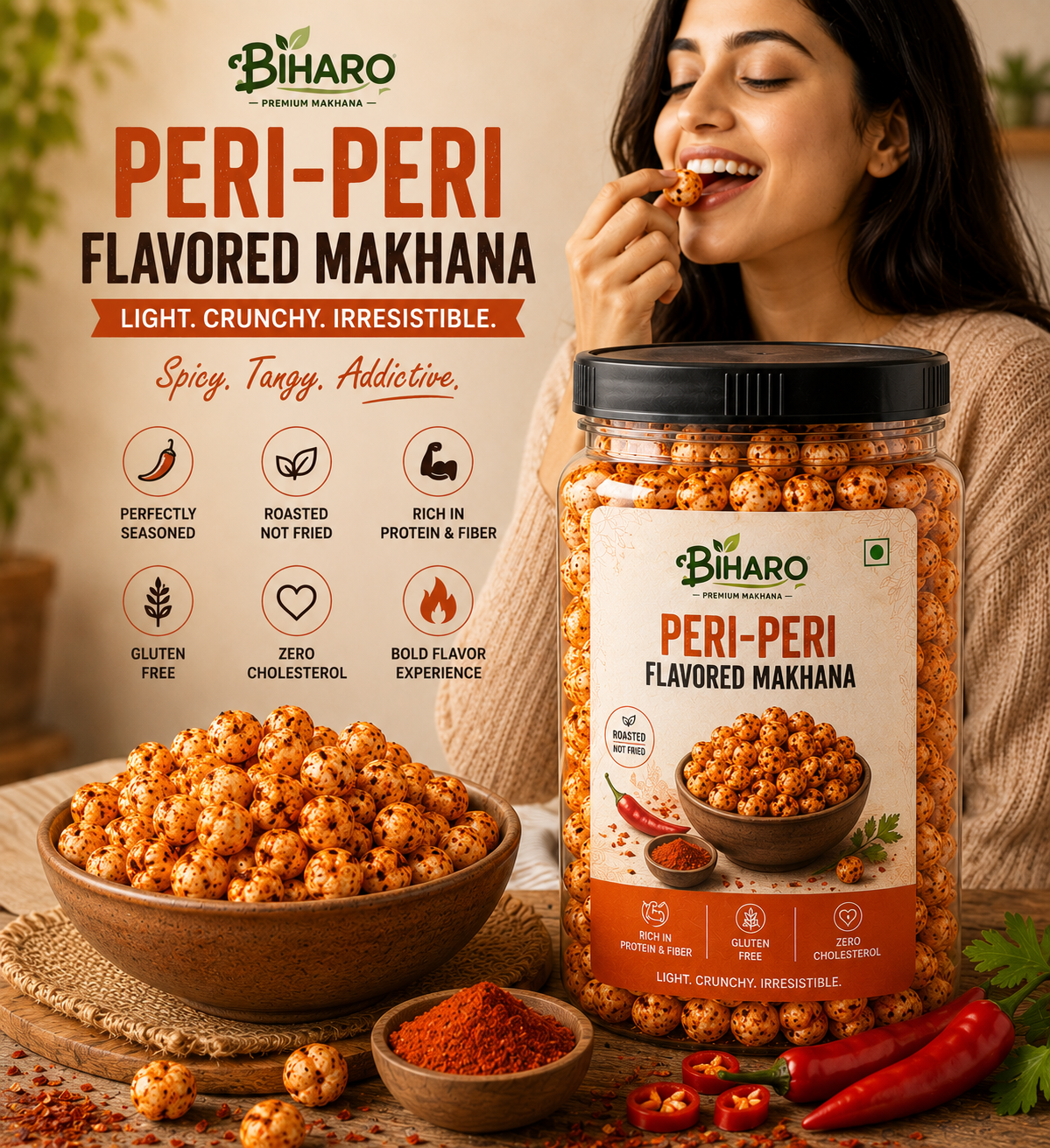 Peri Peri Makhana