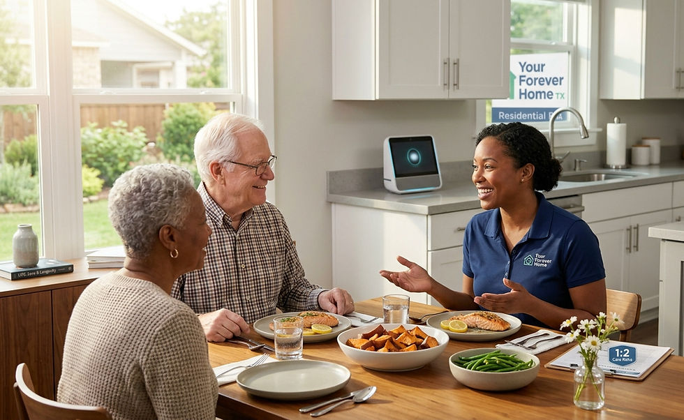 Consistent Caregivers Reduce Senior Anxiety | Fort Worth