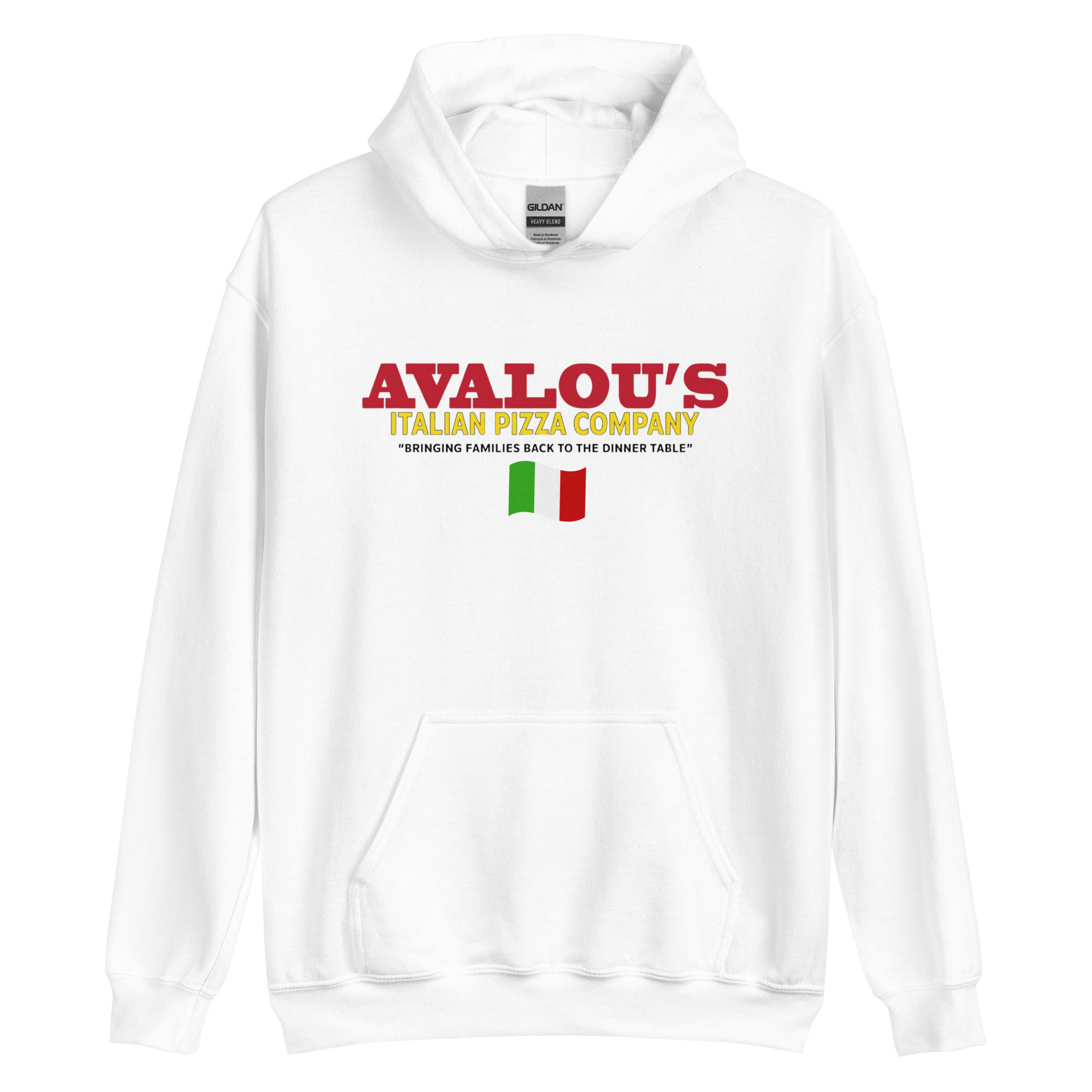 Avalou's Italian Pizza Company Logo Unisex Hoodie