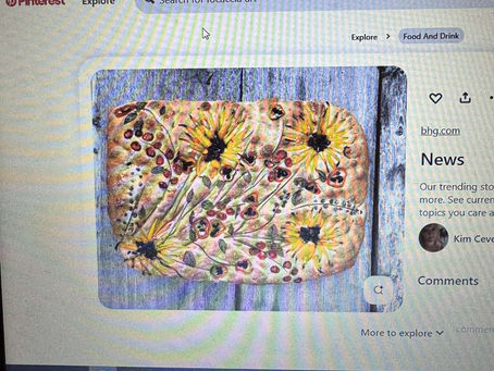 Focaccia Art