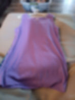 Purple Mermaid Superhero Cape Tank