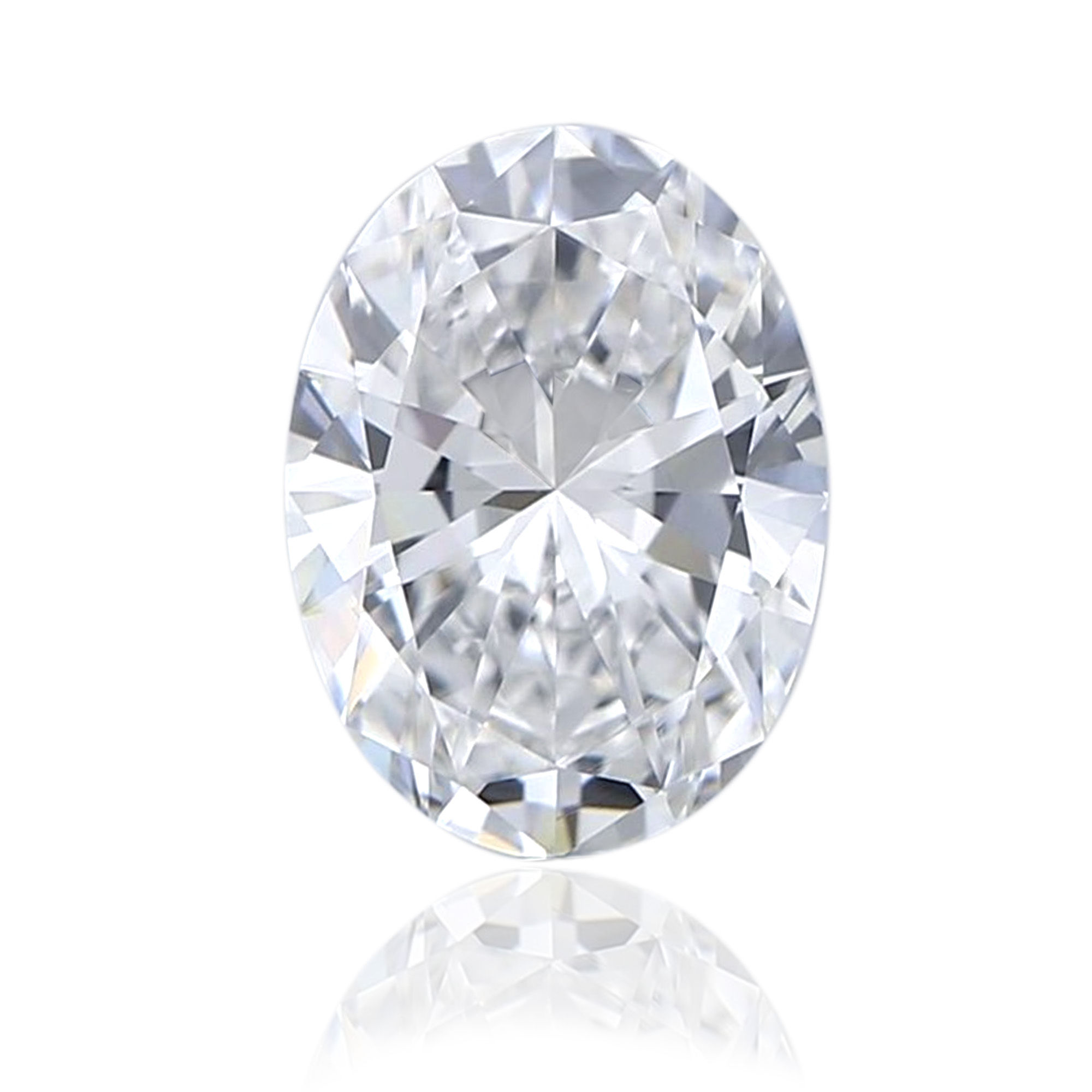 7x5mm Oval Brilliant Cut Loose Moissanite DEF Colorless 1 carat