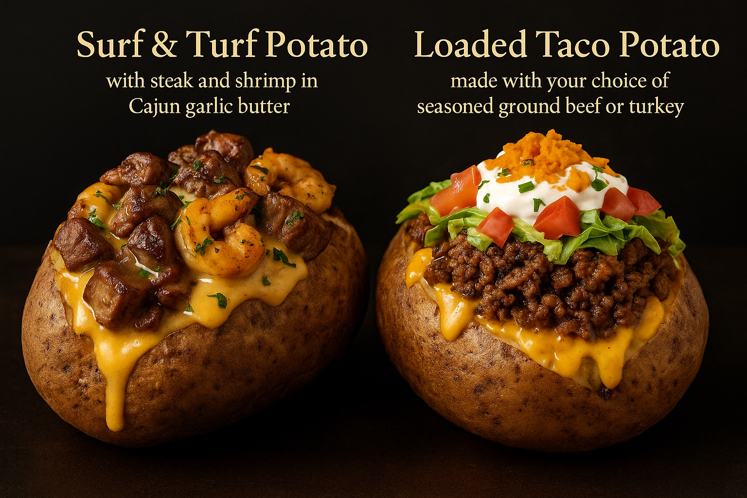 Arranged Food and Objects