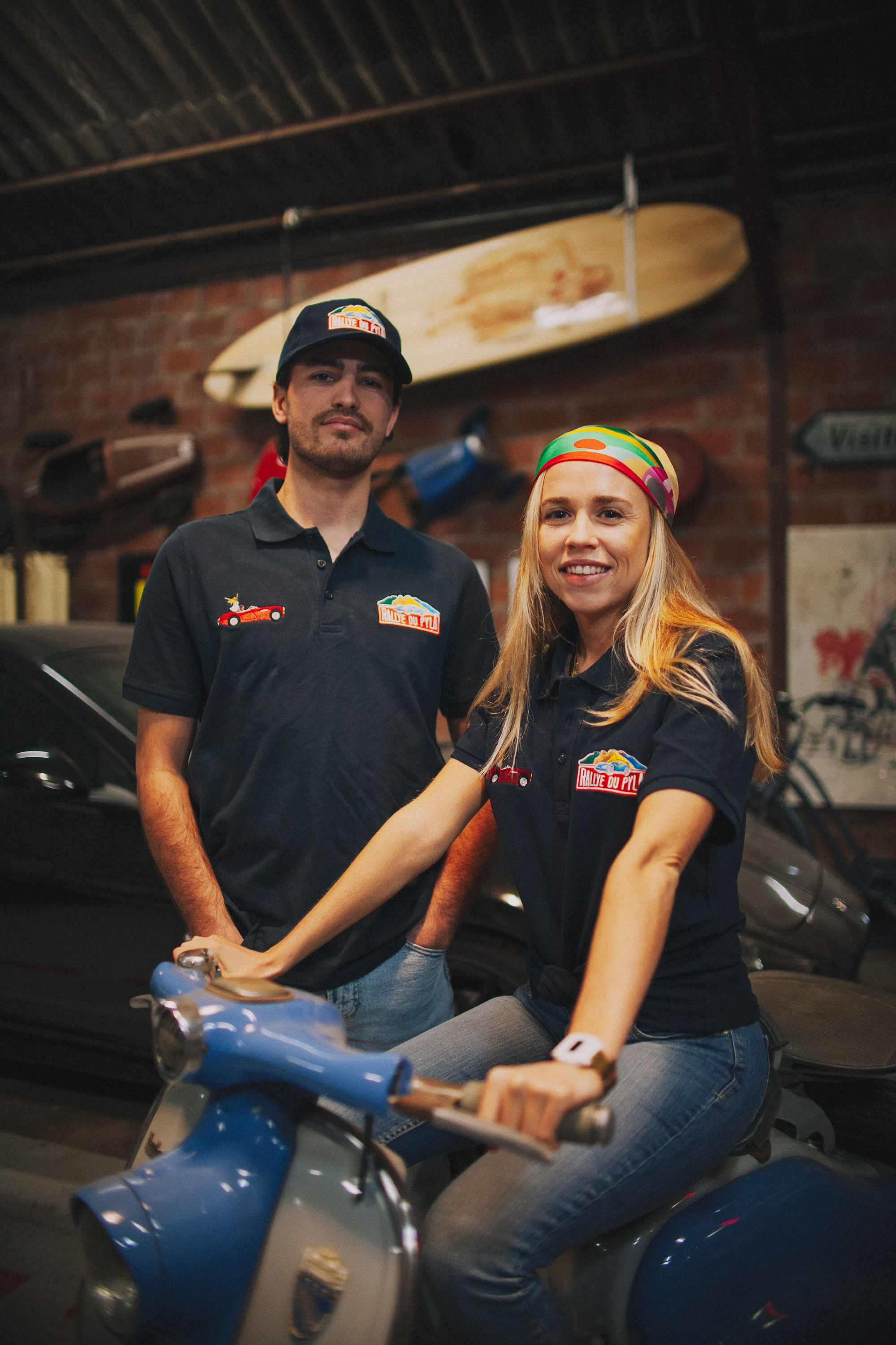 Polo Homme "La Noctambule"