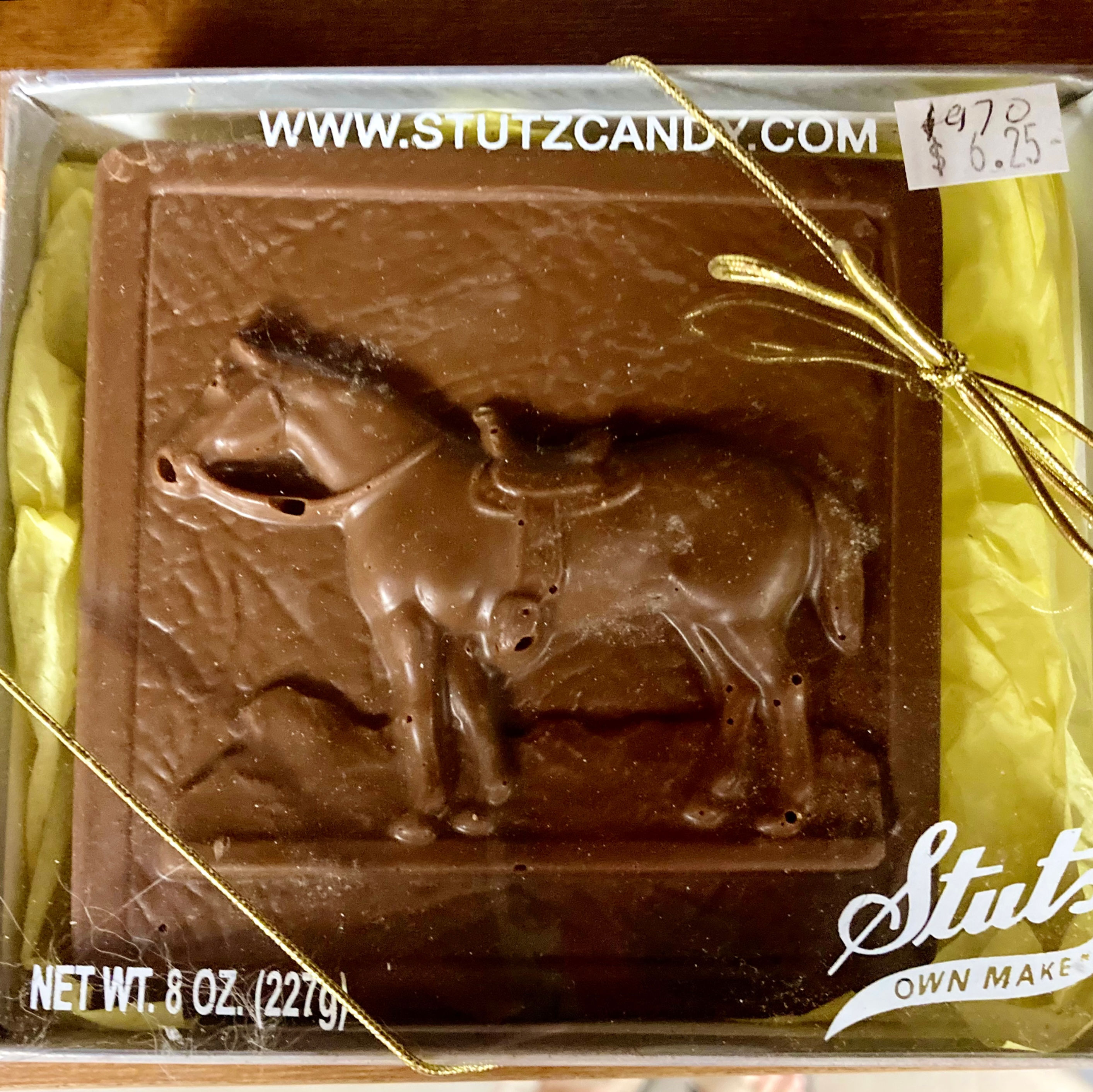 Stutz Candy gourmet chocolate horse