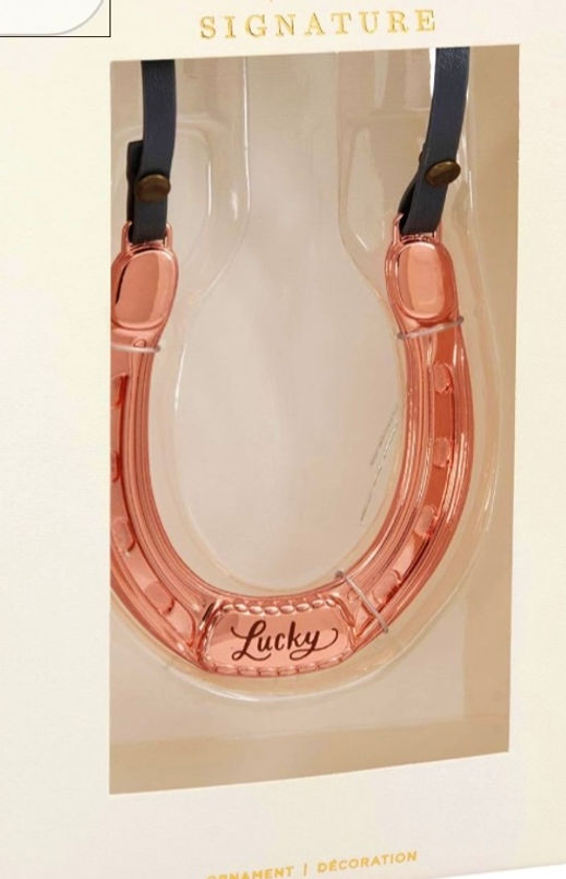 Hallmark Signature Lucky Horseshoe Ornament