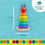 Thumbnail: World of Eric Carle, The Very Hungry Caterpillar Wooden Stacker with Colorful Ra