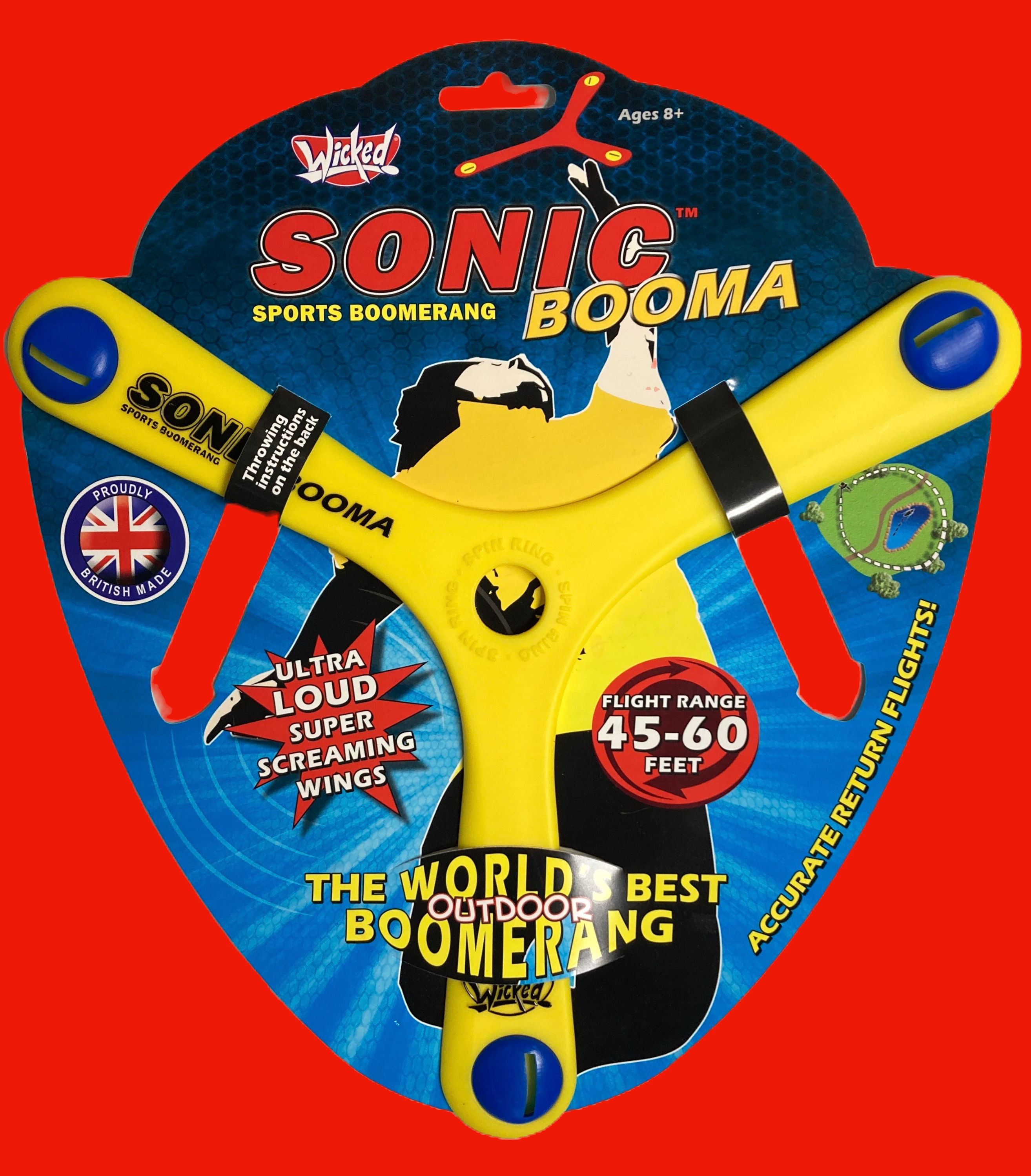 Outdoor Sonic  Booma- the World’s Best Boomerang!