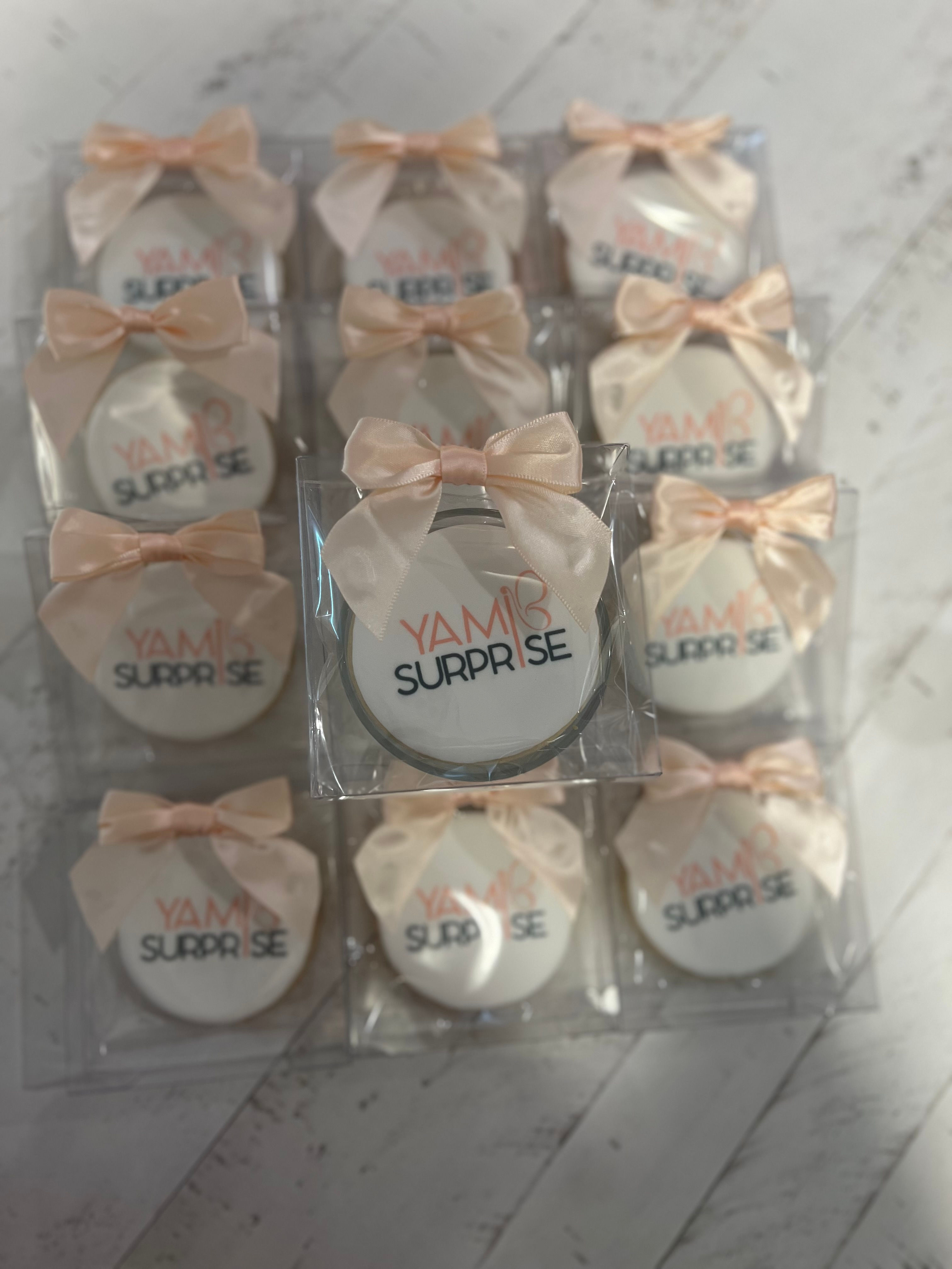 1 Dozen - 3" LOGO COOKIES