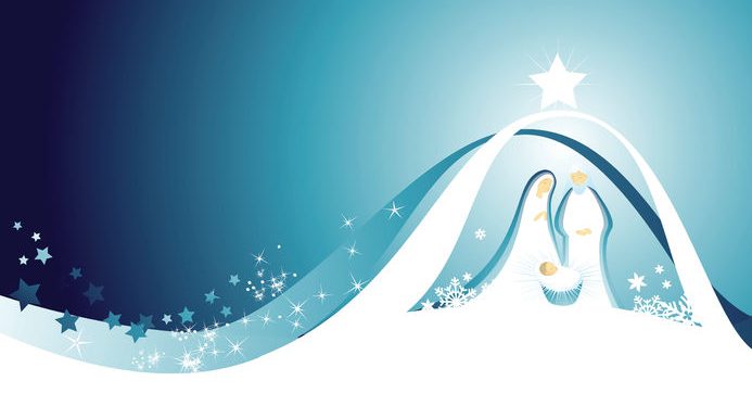 48297713 - nativity scene with holy family