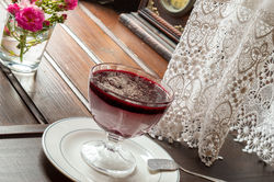 Крем с маскарпоне и малини