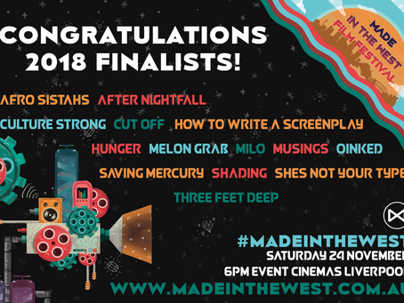 2018 FINALISTS announced!