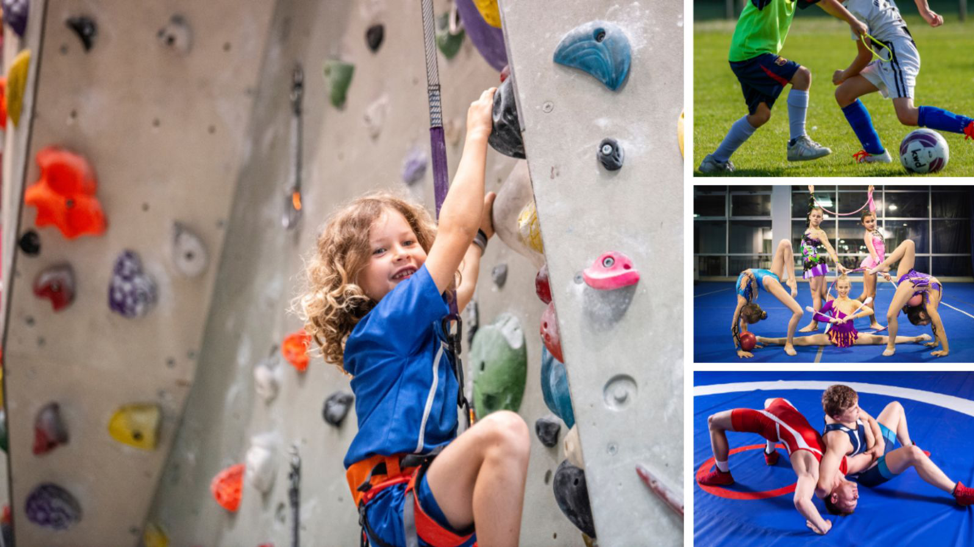 Why Climbing Is the Perfect Cross-Training Sport for Kids in Soccer, Gymnastics, and Wrestling