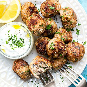 Keftedes- Greek Meatballs 8 pieces