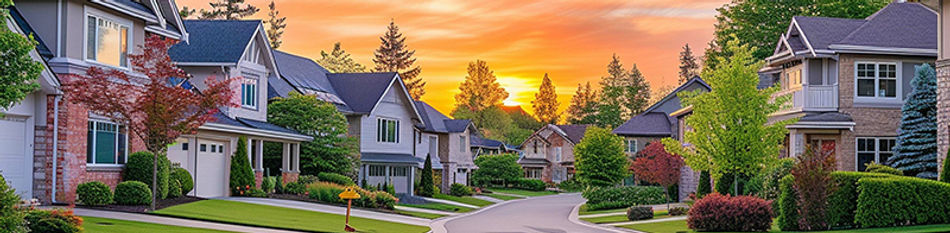 Cull De Sac Classic Dead End Street Surrounded by Luxury Two Sto.jpg