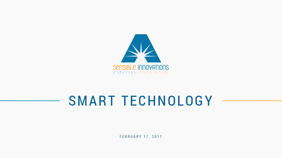 Smart Technology PowerPoint Presentation Cover