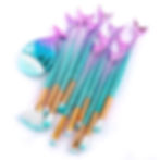 Miniatura: 11-Piece Mermaid Tail Eye Makeup Brush Set