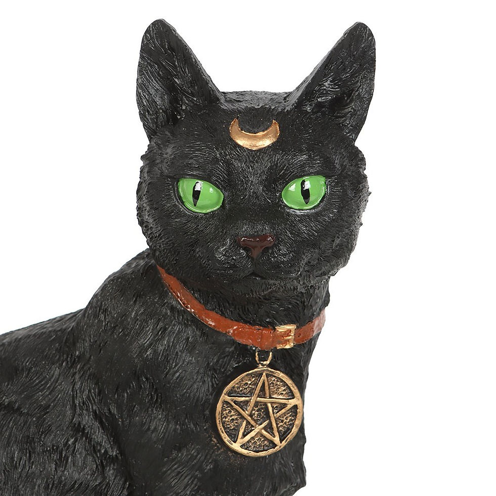 Thumbnail: Sitting Black Cat Figurine