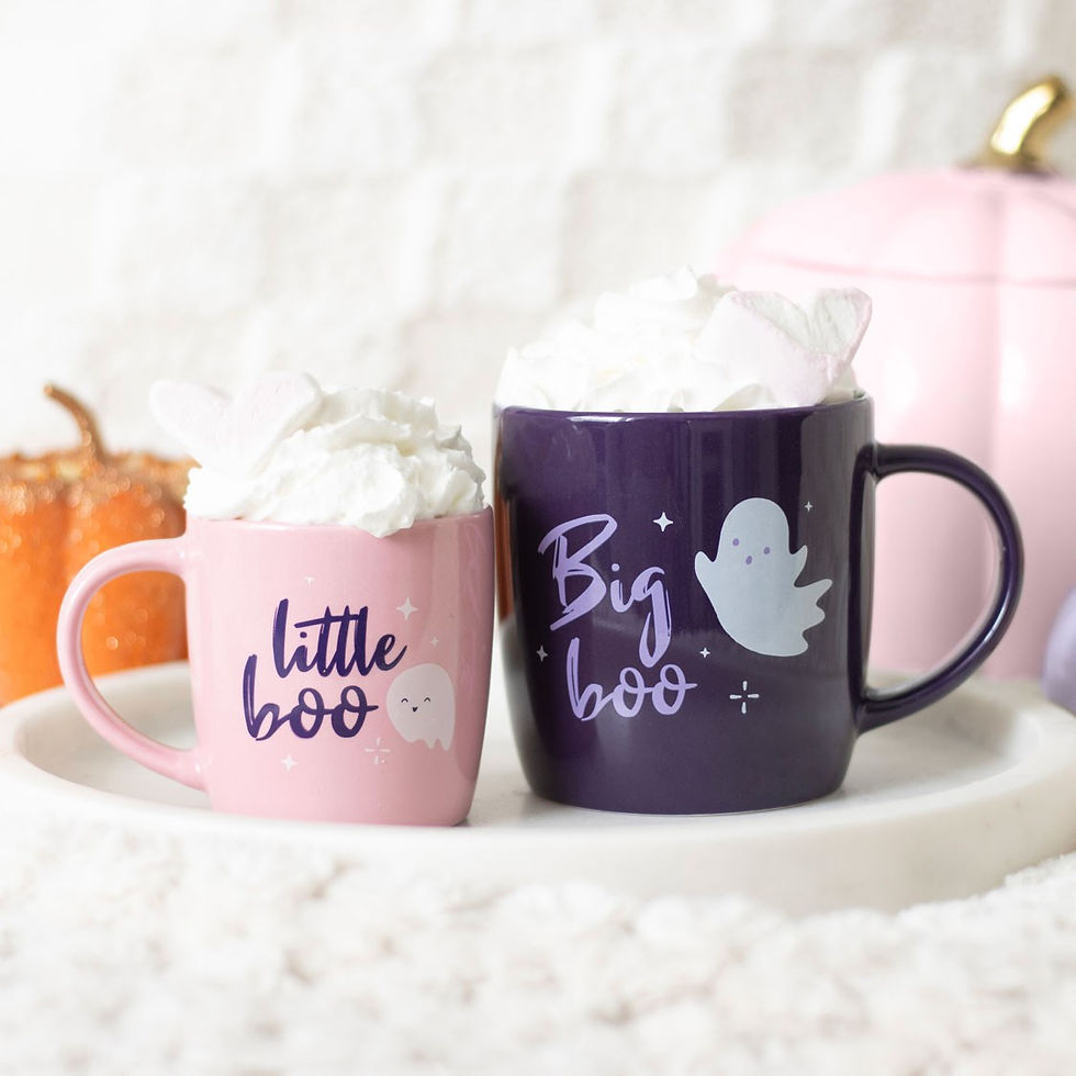 Thumbnail: Big Boo Little Boo Family Mug Set