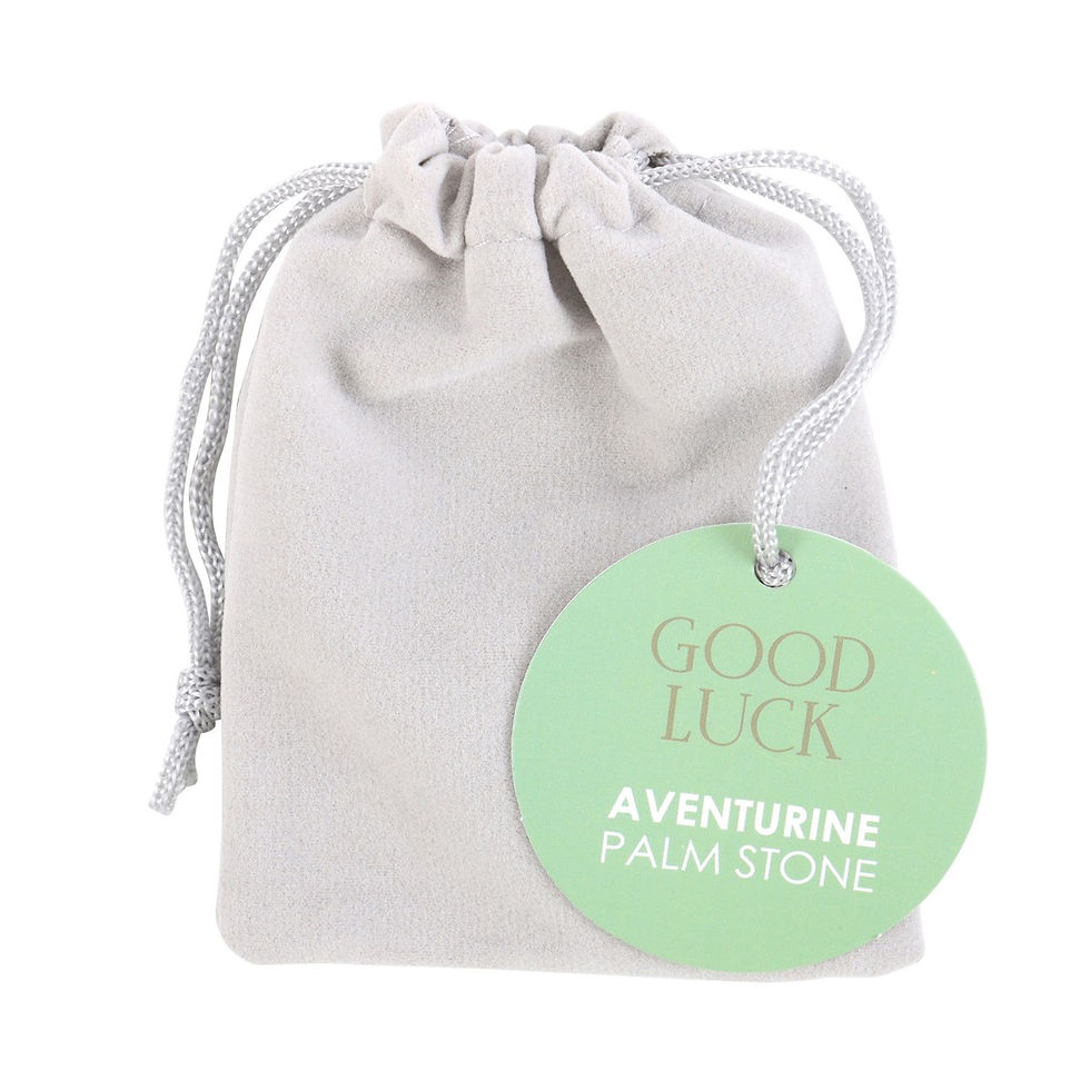 Thumbnail: Good Luck Aventurine Crystal Palm Stone