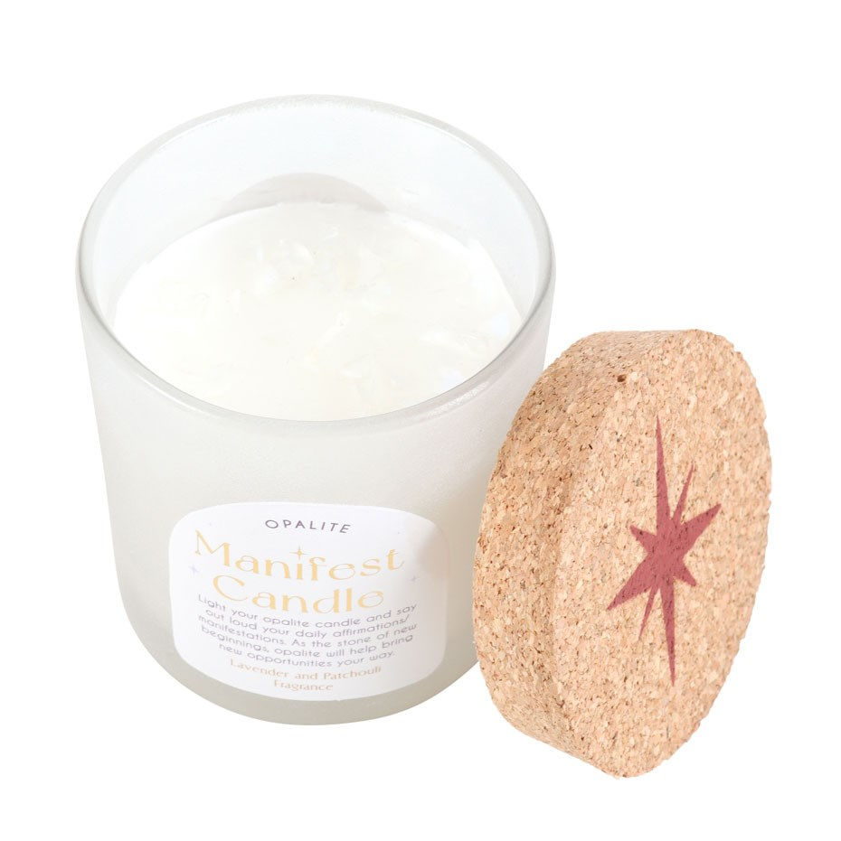 Thumbnail: Opalite Lavender & Patchouli Manifestation Candle