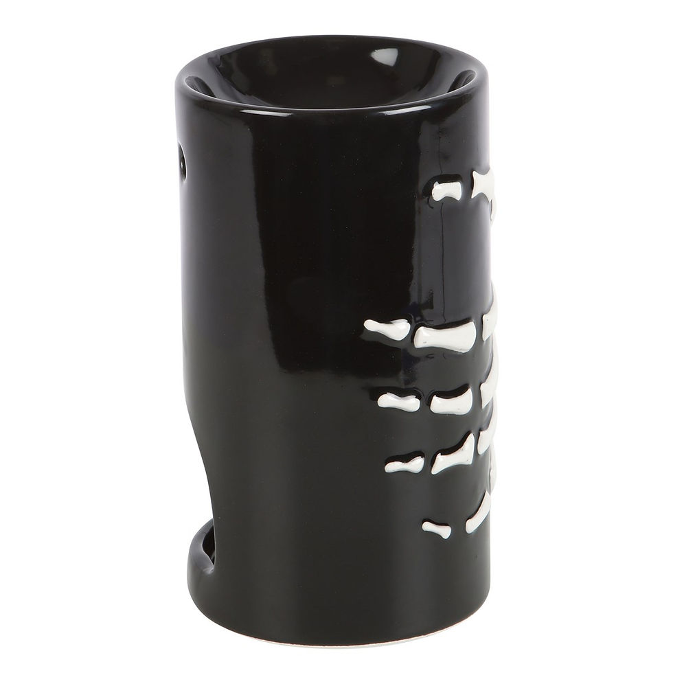 Thumbnail: Skeleton Hand Oil Burner side