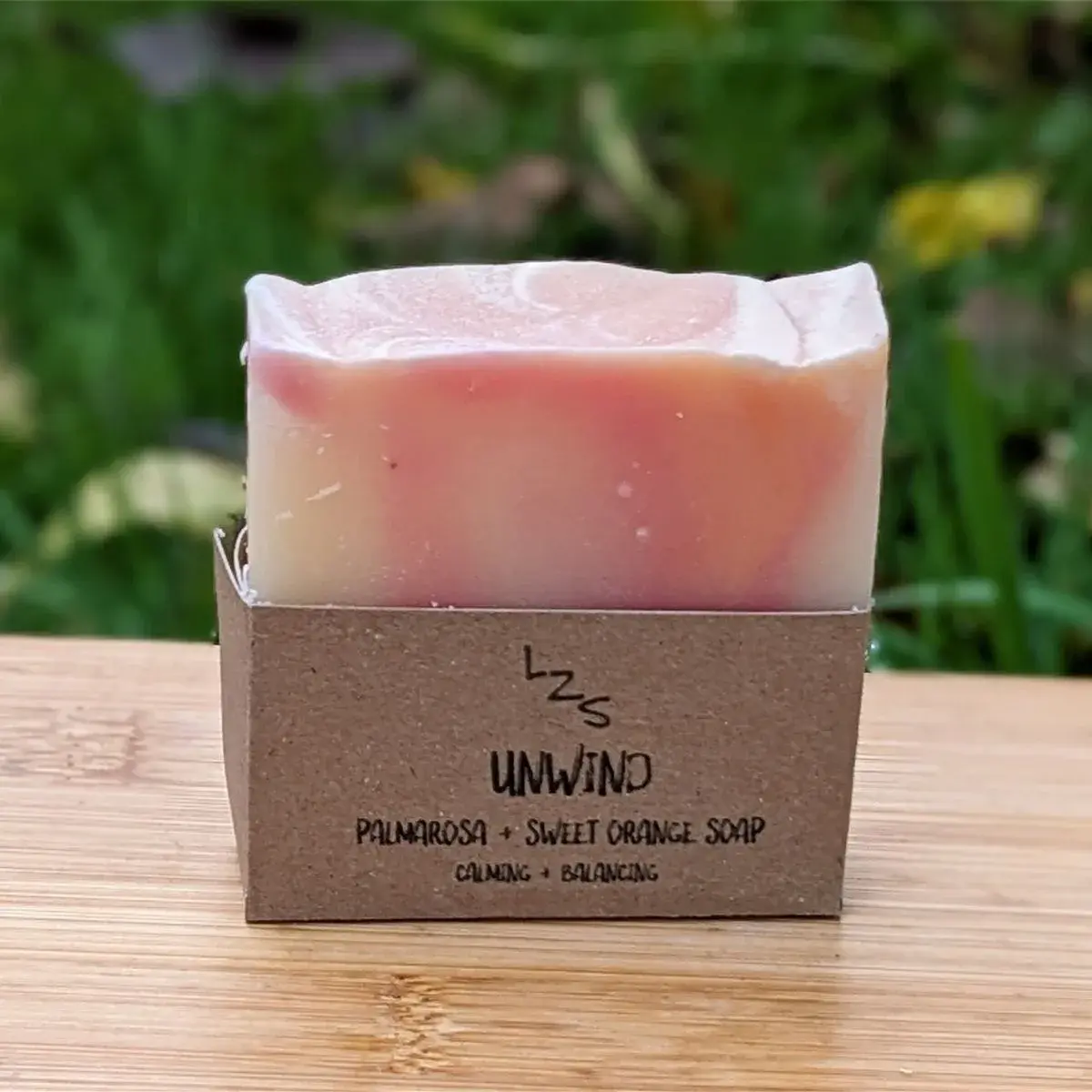 PALMAROSA + SWEET ORANGE SOAP - COLD PROCESS SOAP WITH SHEA + MANGO BUTTER