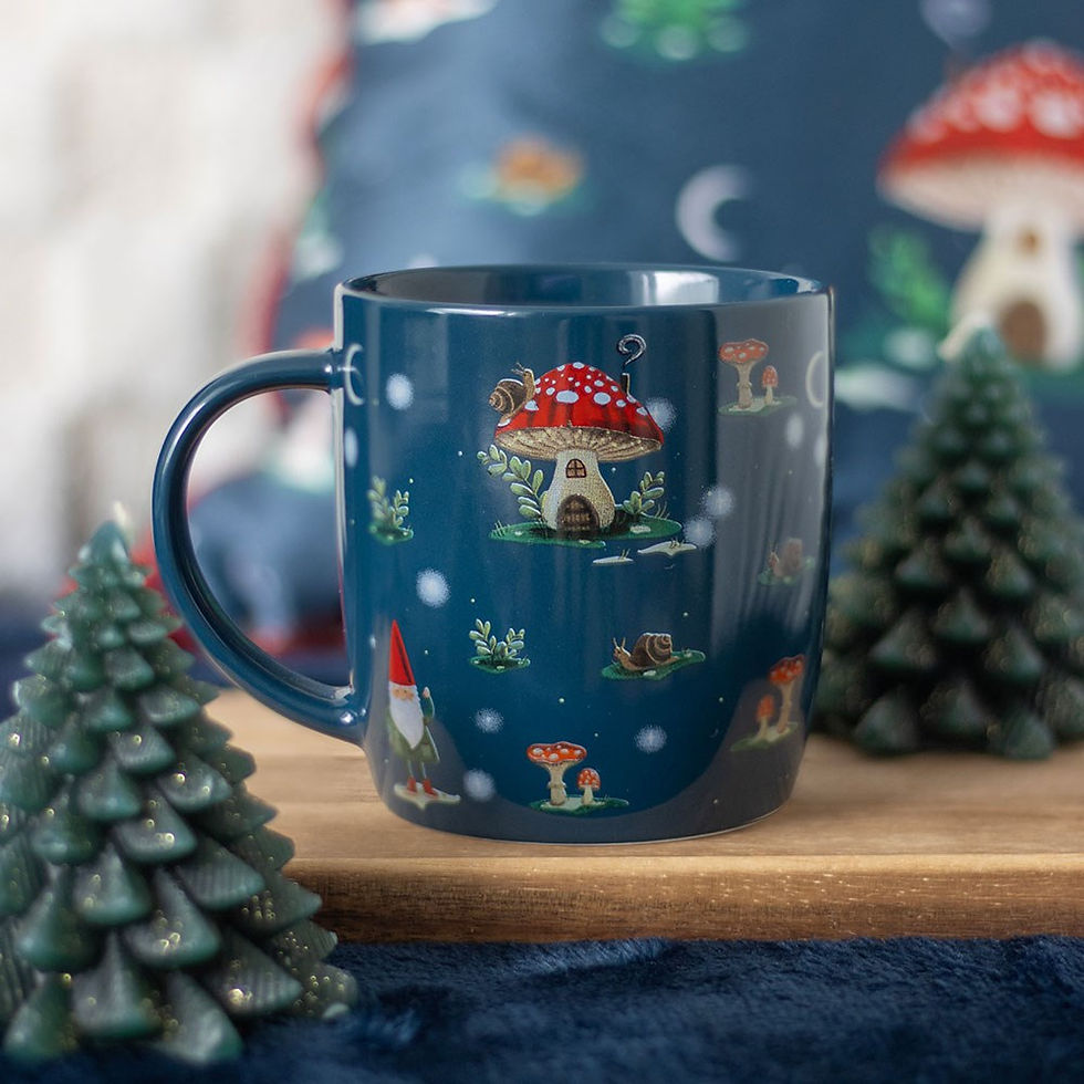 Thumbnail: Gnome Sweet Gnome Print Mug