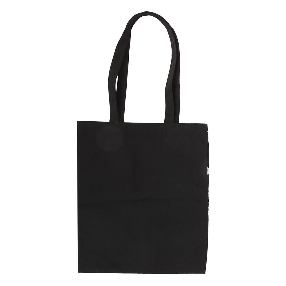 Thumbnail: Crystal Witch Print Polycotton Tote Bag