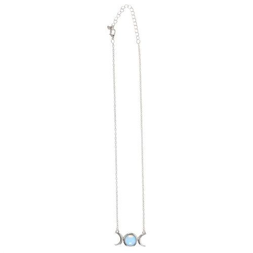 Thumbnail: Opalite Triple Moon Necklace Card