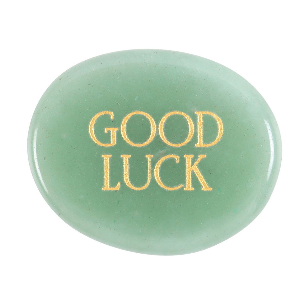 Thumbnail: Good Luck Aventurine Crystal Palm Stone