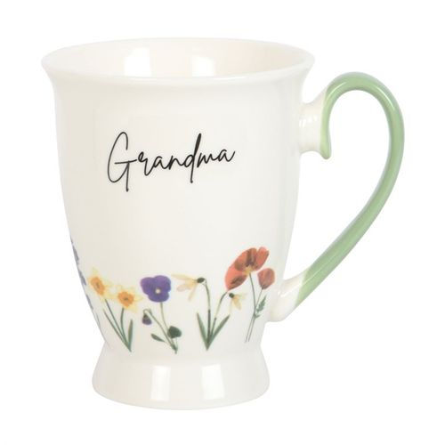 Thumbnail: Grandma Wildflower Pedestal Mug