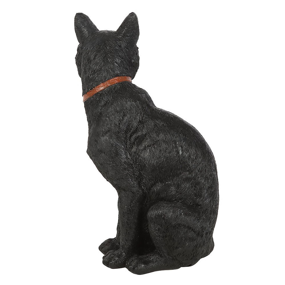 Thumbnail: Sitting Black Cat Figurine
