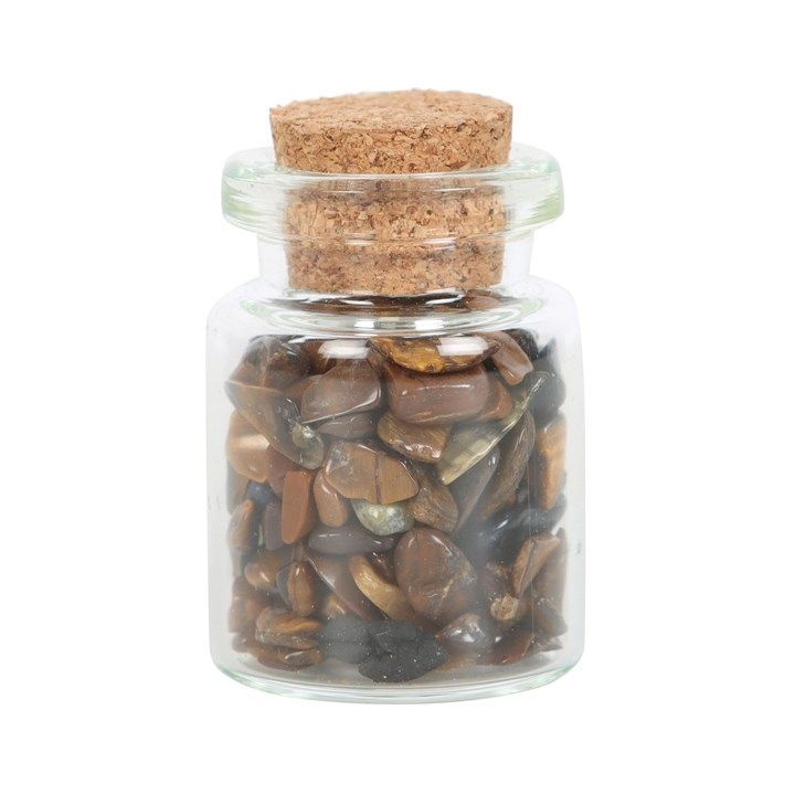 Thumbnail: Jar of Confidence Tiger's Eye Crystal in a Matchbox