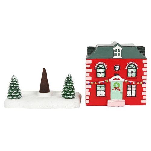 Thumbnail: Christmas House Incense Cone Burner
