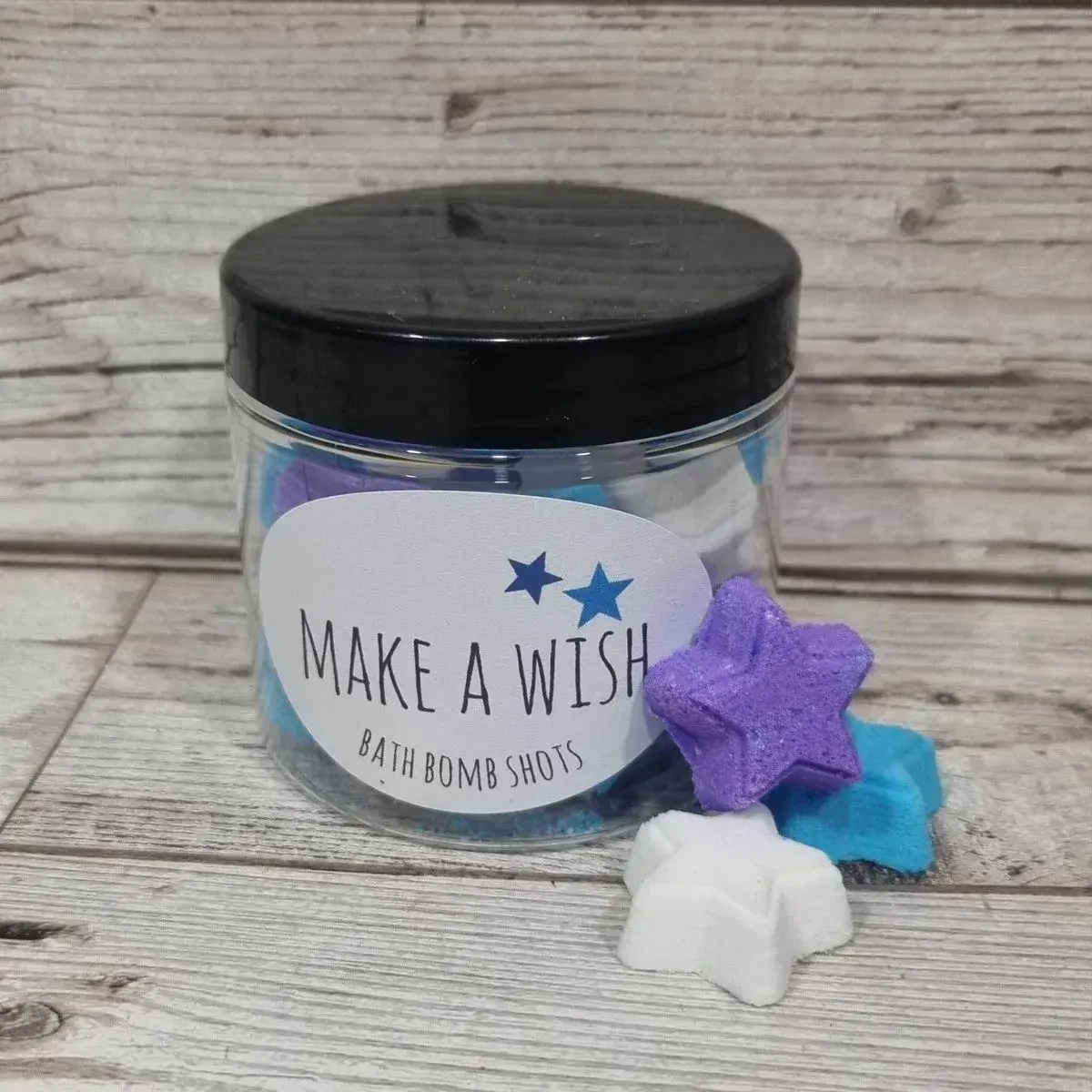 Make a Wish Bath Bomb Shots