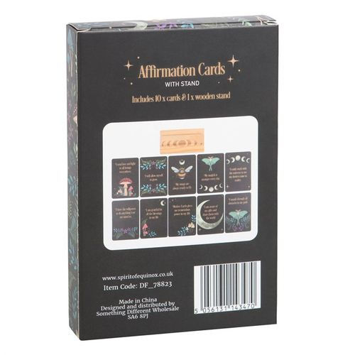 Thumbnail: Affirmation Cards with Wooden Stand
