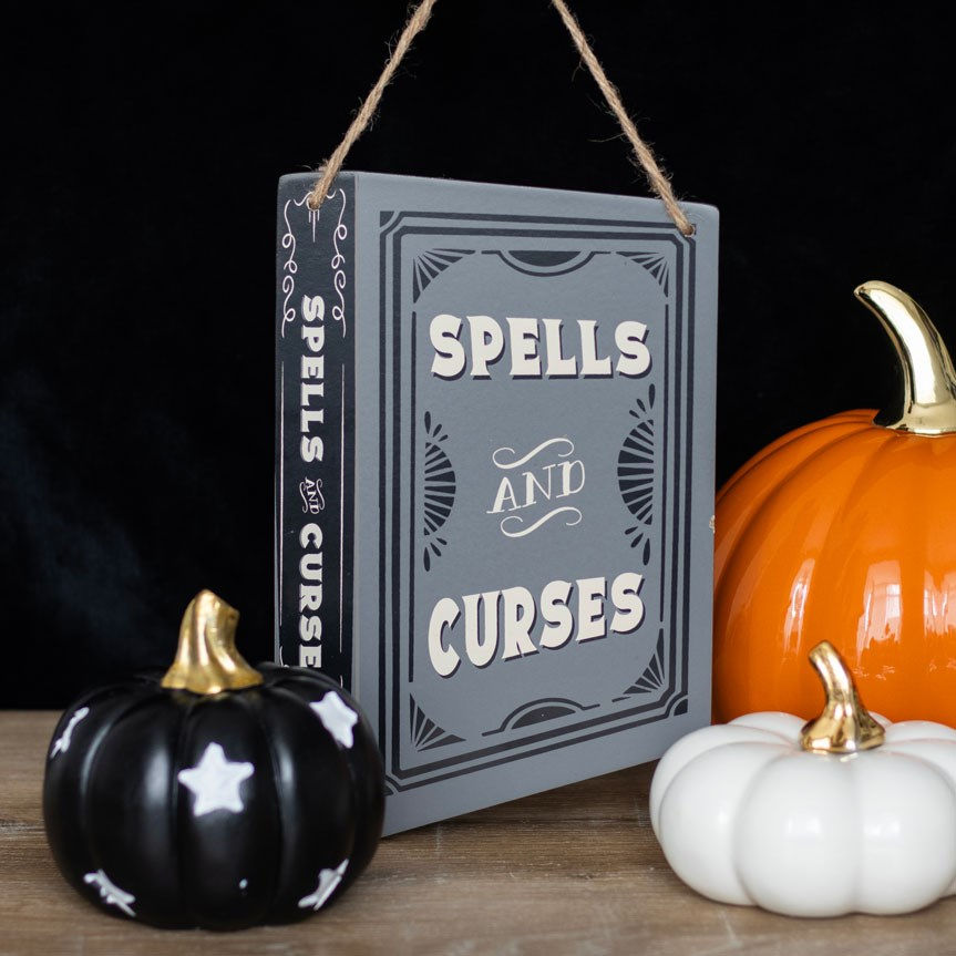 Thumbnail: Spells and Curses Hanging Sign