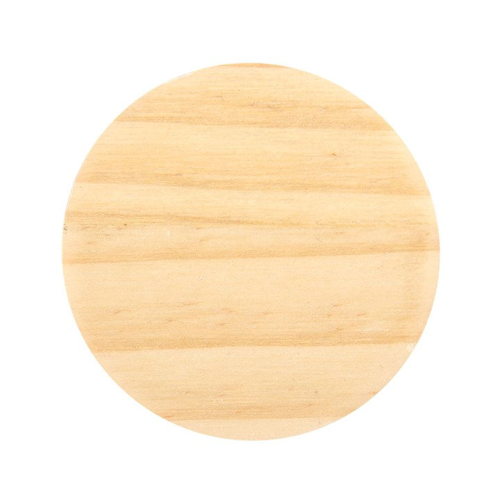 Thumbnail: NATURAL WOODEN PENTAGRAM SPELL CANDLE HOLDER

