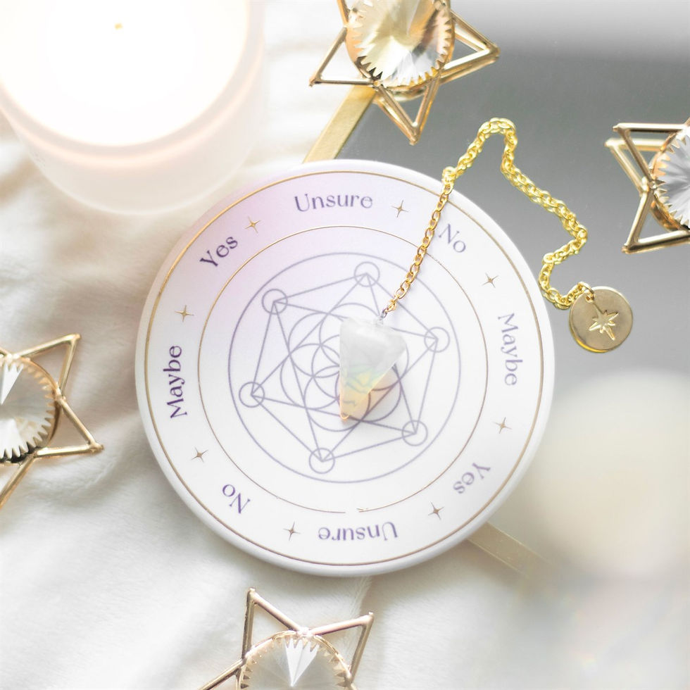 Thumbnail: OPALITE PENDULUM DIVINATION KIT