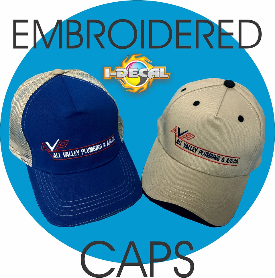 EmbroideredCaps